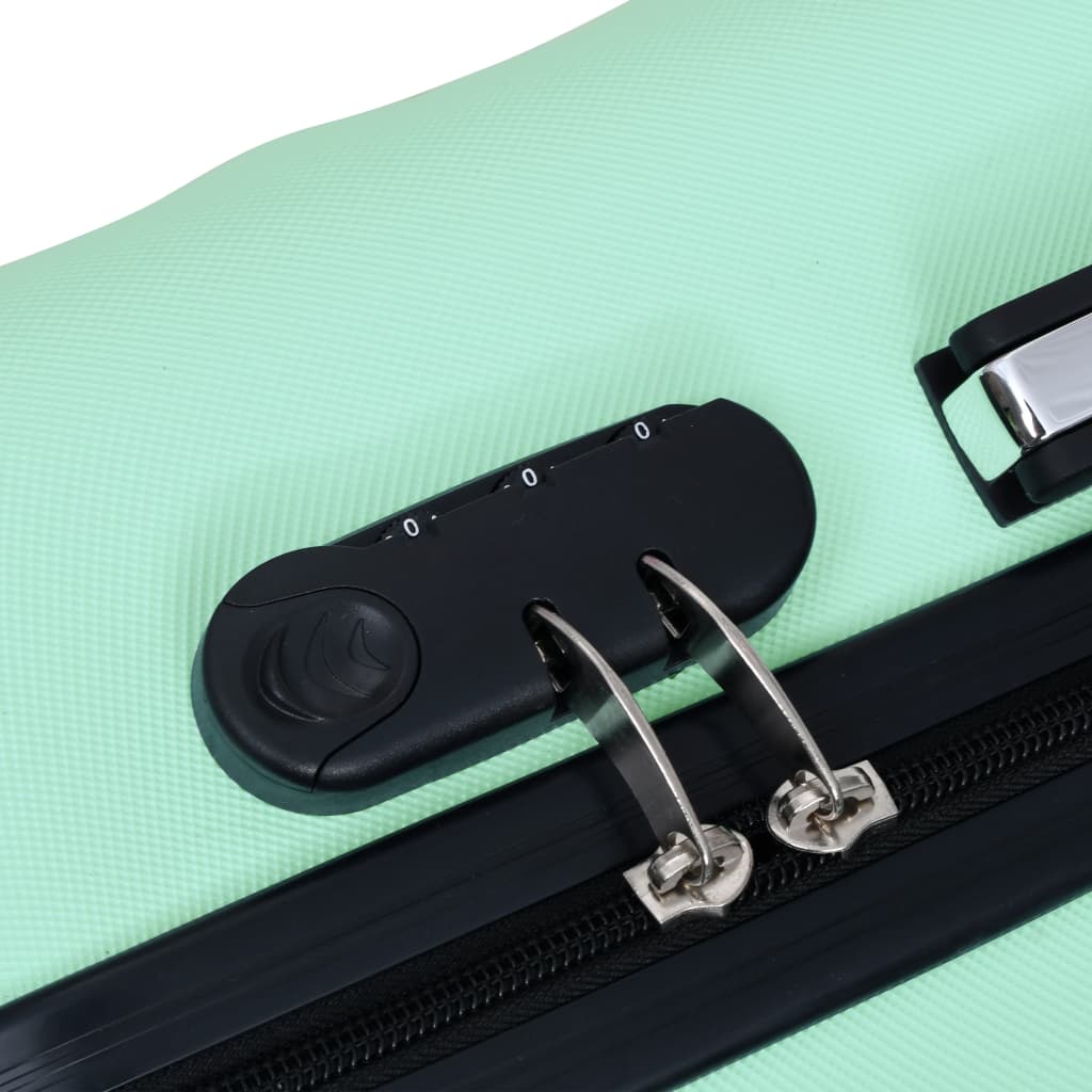 vidaXL Ensemble de valises rigides 2 pcs Menthe ABS