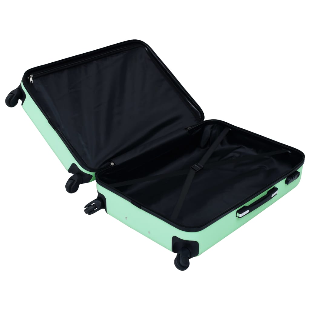 vidaXL Ensemble de valises rigides 2 pcs Menthe ABS