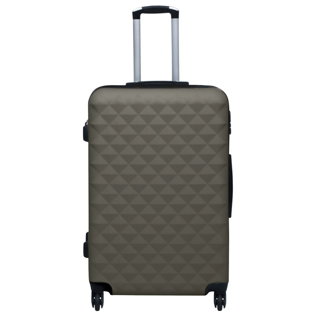 vidaXL Ensemble de valises rigides 2 pcs Anthracite ABS