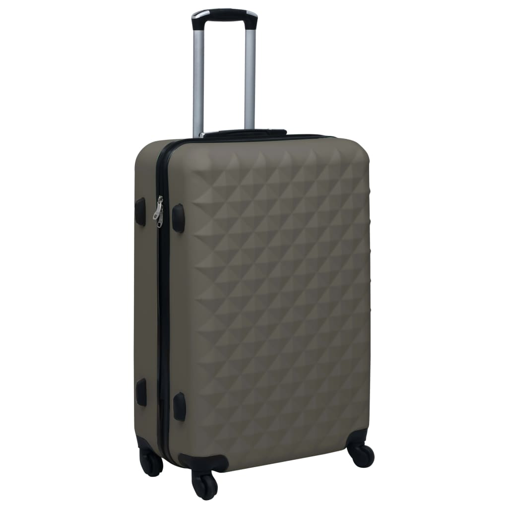vidaXL Ensemble de valises rigides 2 pcs Anthracite ABS