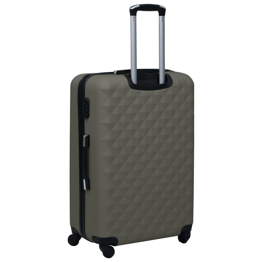 vidaXL Ensemble de valises rigides 2 pcs Anthracite ABS