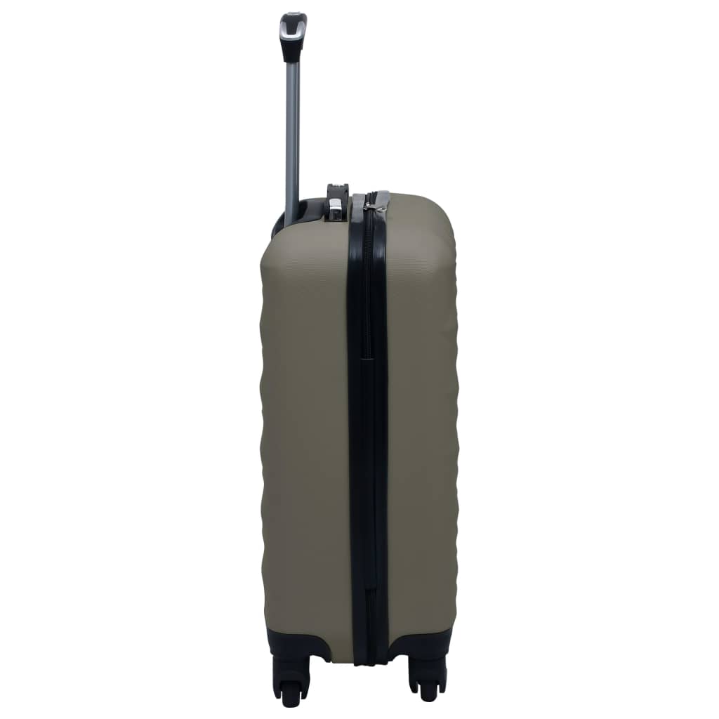 vidaXL Ensemble de valises rigides 2 pcs Anthracite ABS