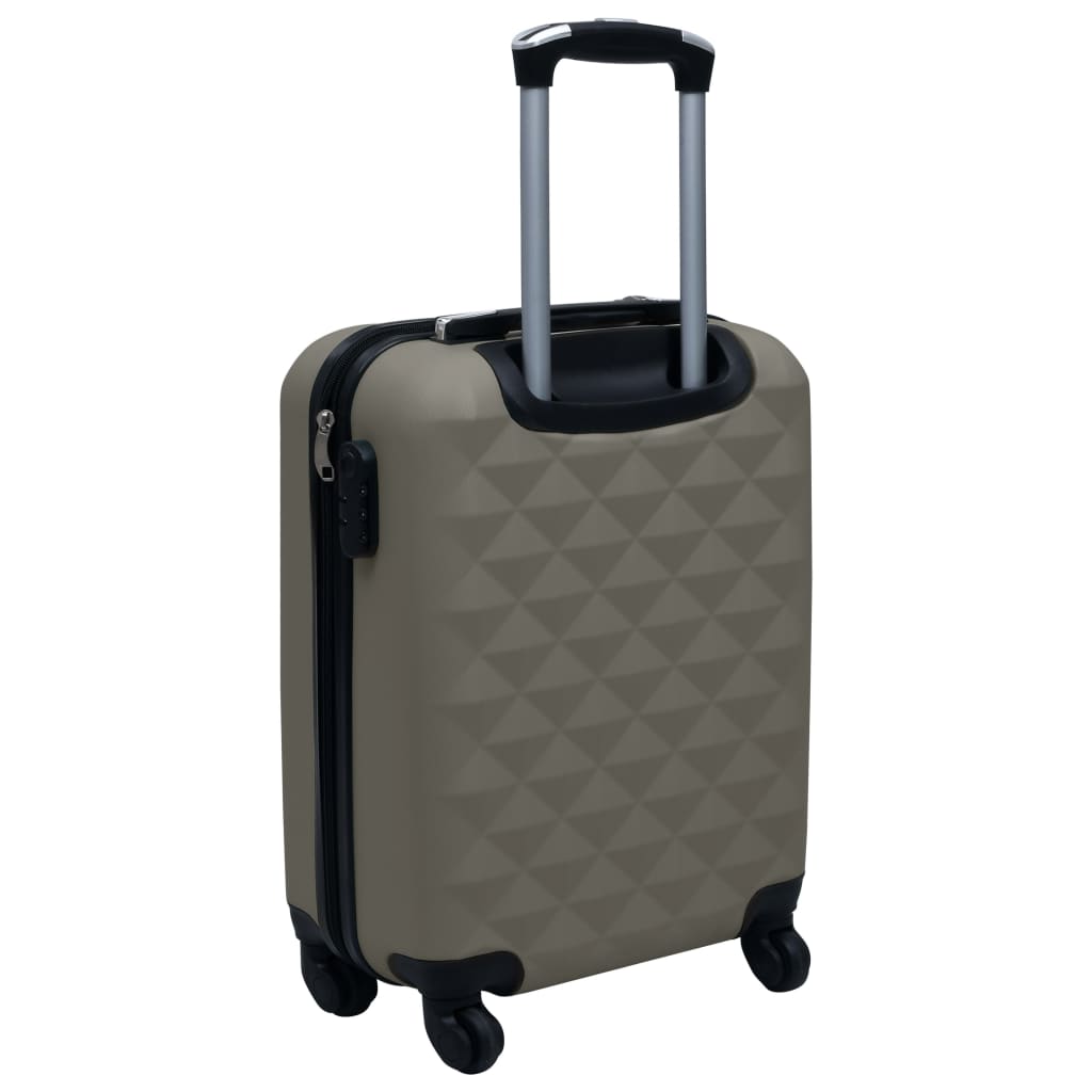 vidaXL Ensemble de valises rigides 2 pcs Anthracite ABS