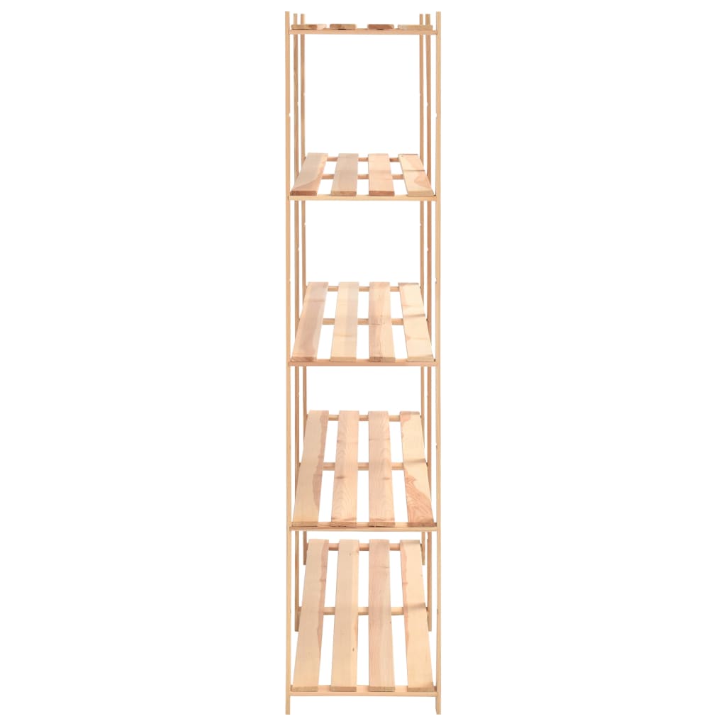 vidaXL Étagères de rangement à 5 niveaux 10pcs 170x38x170cm Pin 500 kg