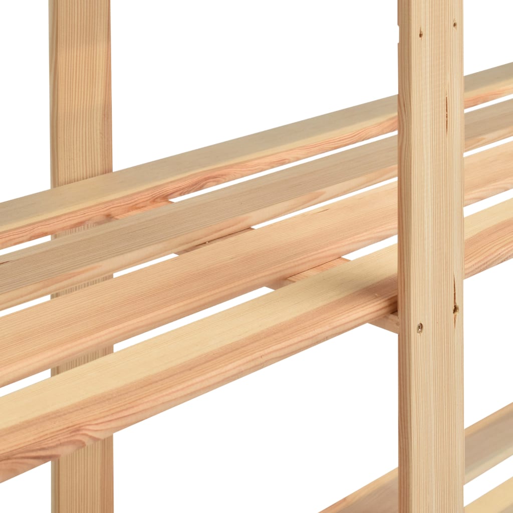 vidaXL Étagères de rangement à 5 niveaux 10pcs 170x38x170cm Pin 500 kg