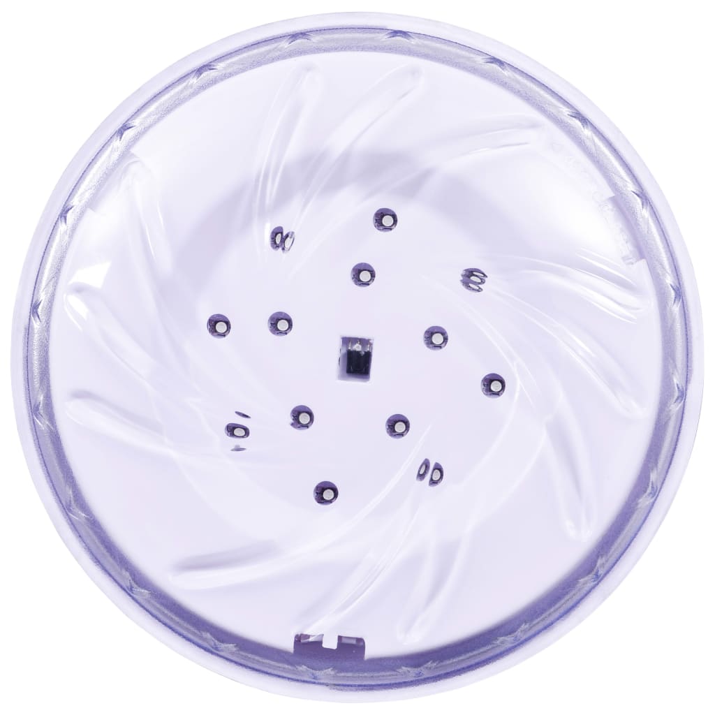 vidaXL Lampe LED flottante submersible de piscine Multicolore