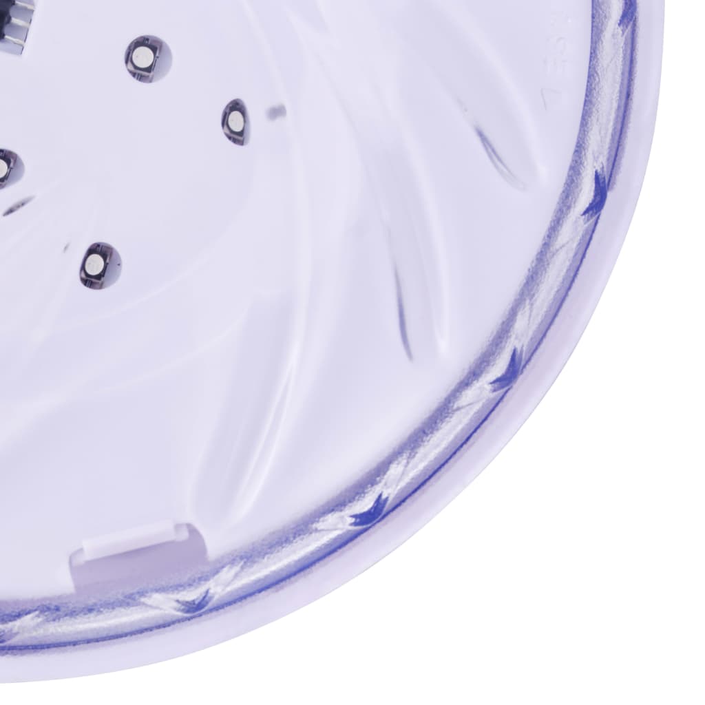 vidaXL Lampe LED flottante submersible de piscine Multicolore