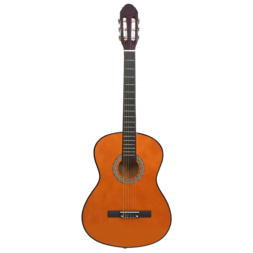 vidaXL Jeu de guitare classique pour débutants 12 pcs 4/4 39"