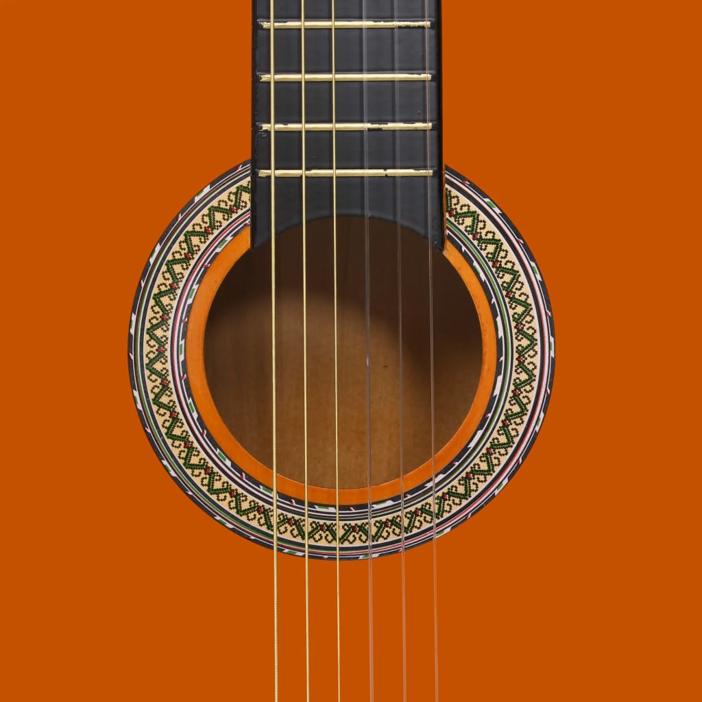 vidaXL Jeu de guitare classique pour débutants 12 pcs 4/4 39"