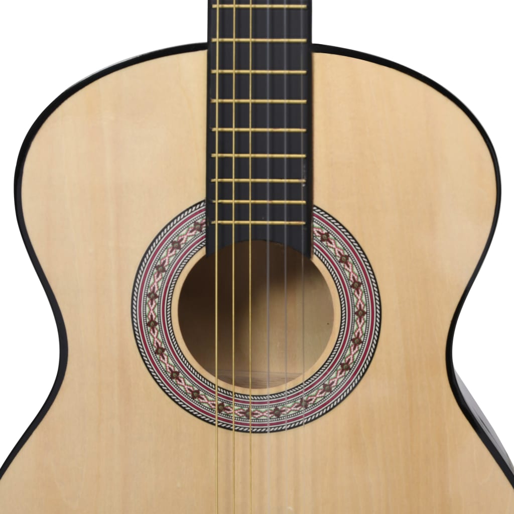 vidaXL Ensemble de guitare classique débutants et enfants 8pcs 3/4 36"