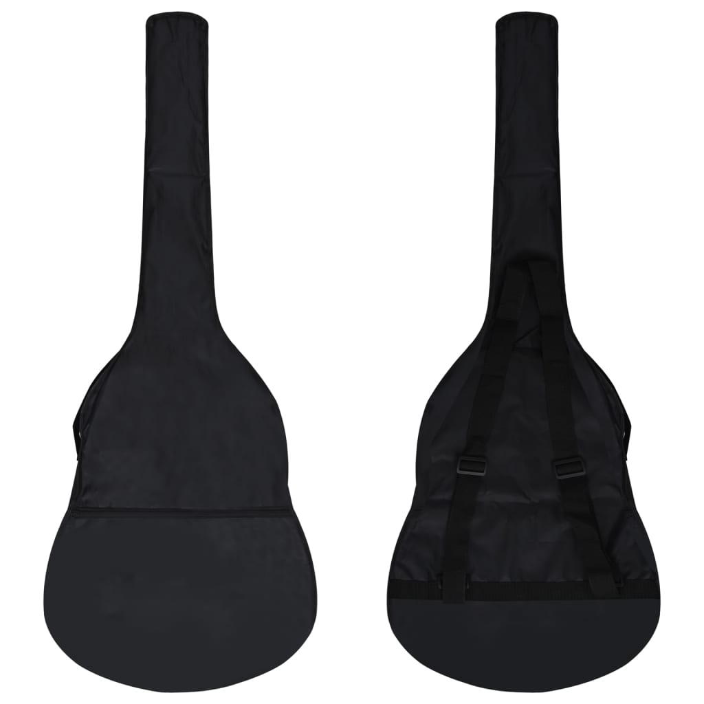 vidaXL Jeu de guitare classique d'enfant et débutant 8pcs Bleu 3/4 36"