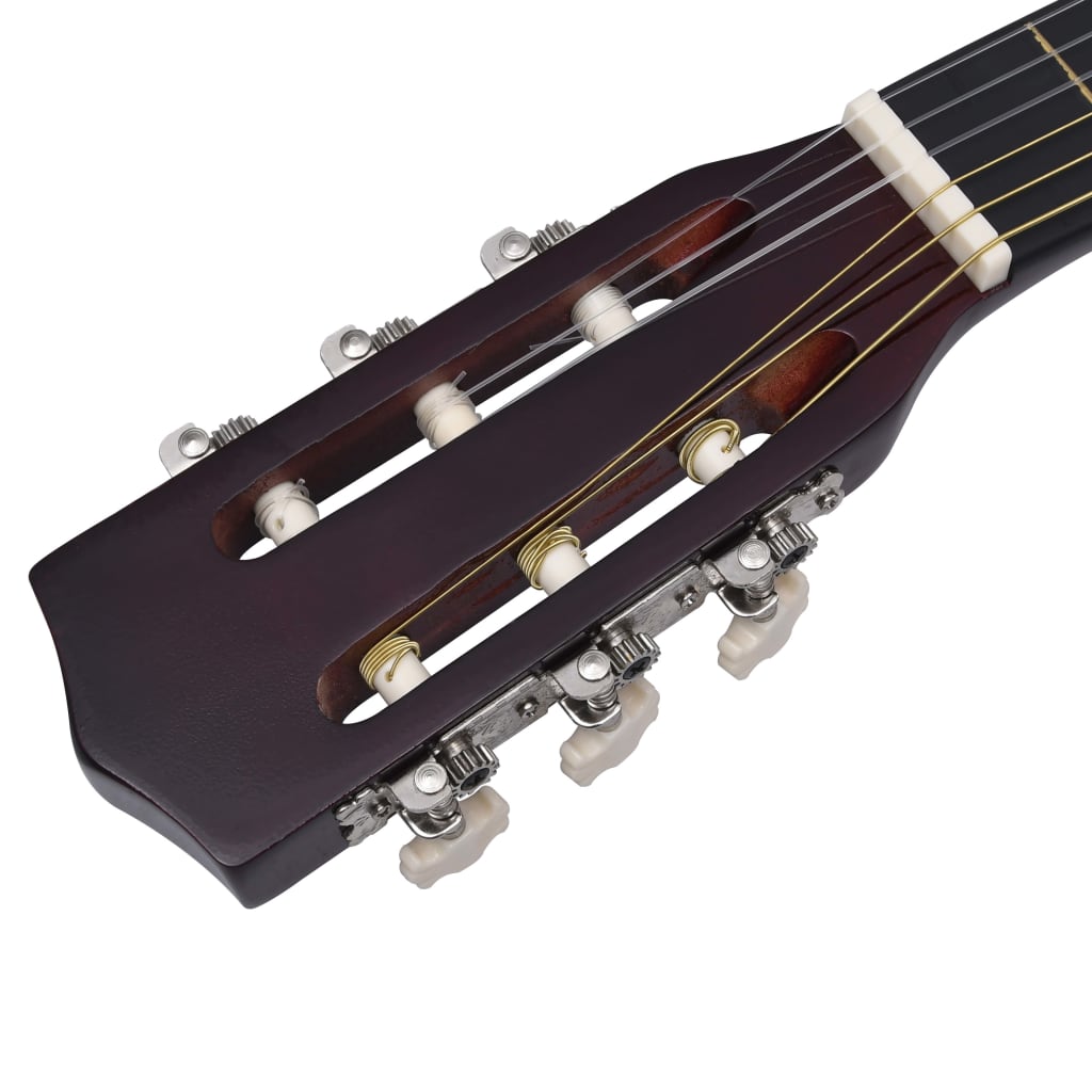 vidaXL Ensemble de guitare classique débutants et enfants 8pcs 3/4 36"