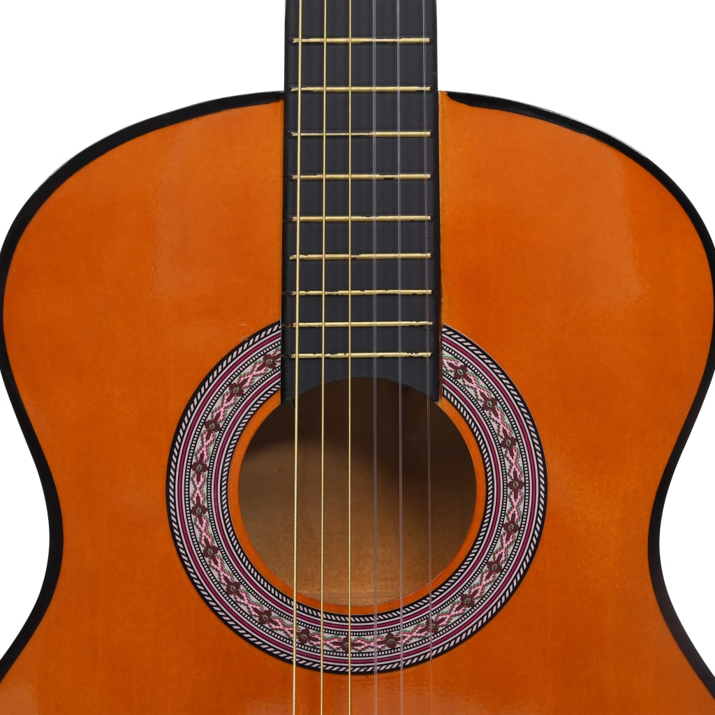 vidaXL Ensemble de guitare classique débutants et enfants 8pcs 3/4 36"