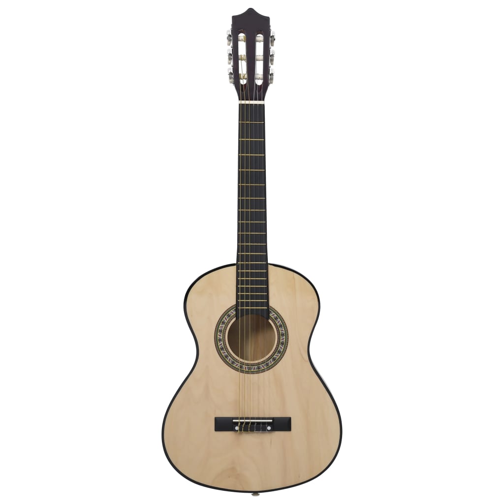 vidaXL Ensemble de guitare classique débutants et enfants 8pcs 1/2 34"