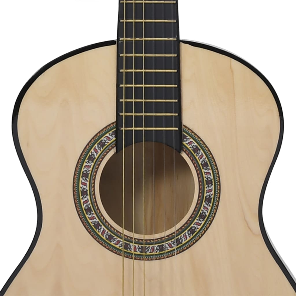 vidaXL Ensemble de guitare classique débutants et enfants 8pcs 1/2 34"