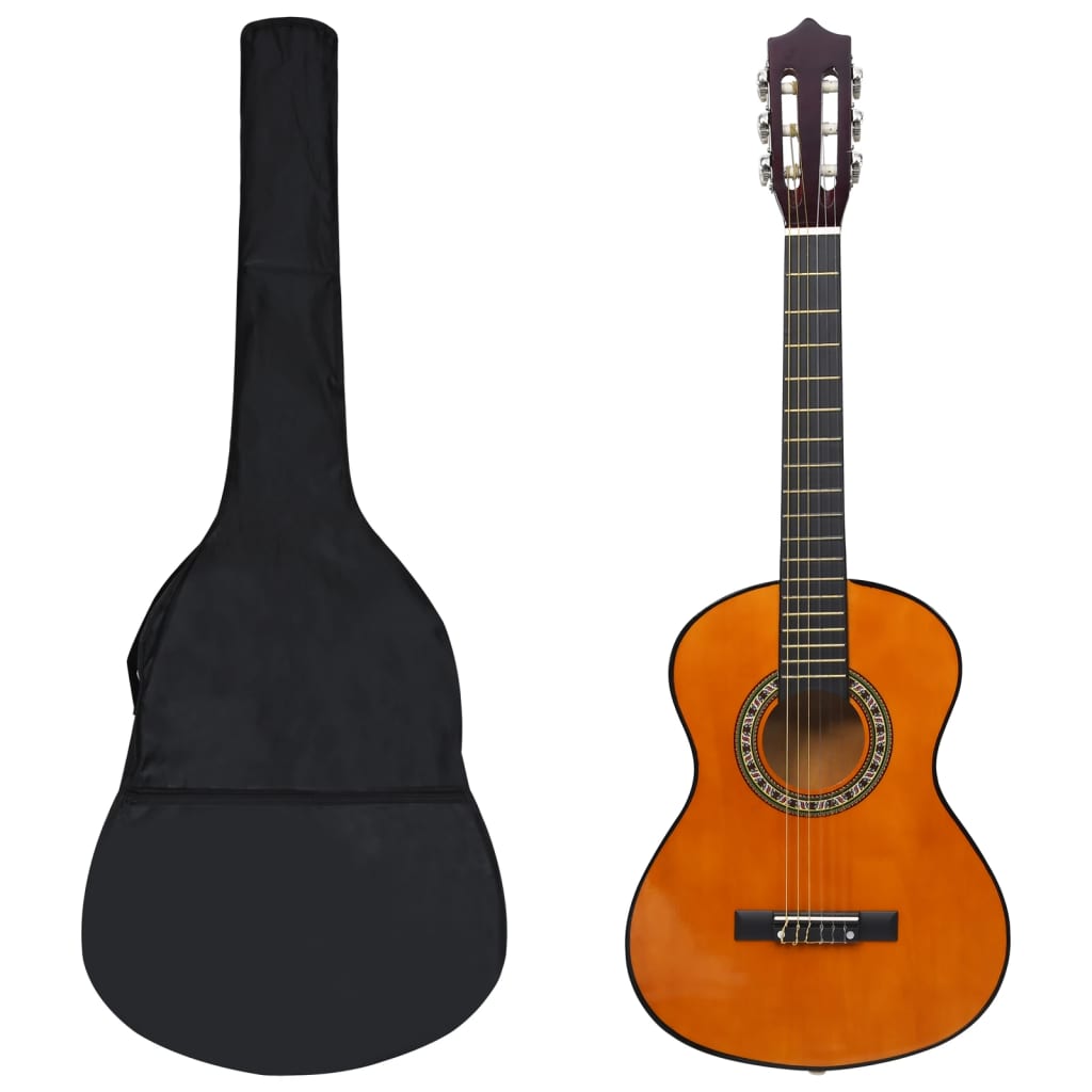 vidaXL Ensemble de guitare classique débutants et enfants 8pcs 1/2 34"