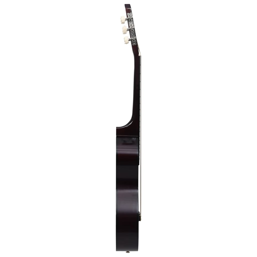 vidaXL Ensemble de guitare classique débutants et enfants 8pcs 1/2 34"