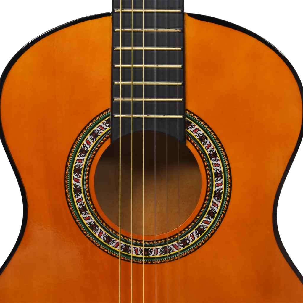 vidaXL Ensemble de guitare classique débutants et enfants 8pcs 1/2 34"