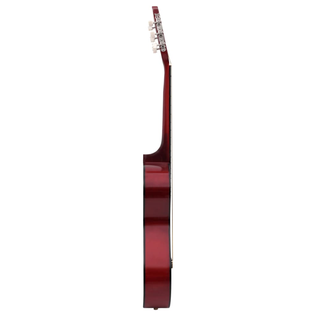 vidaXL Jeu de guitare 12 pcs acoustique pan coupé western 6 cordes 38"