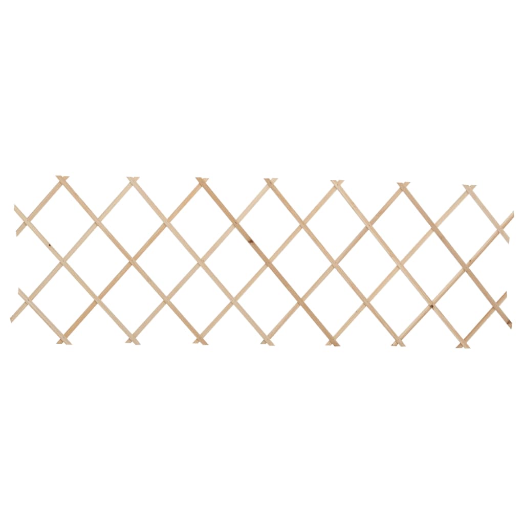 vidaXL Clôture à treillis 5 pcs Bois de sapin 180x60 cm