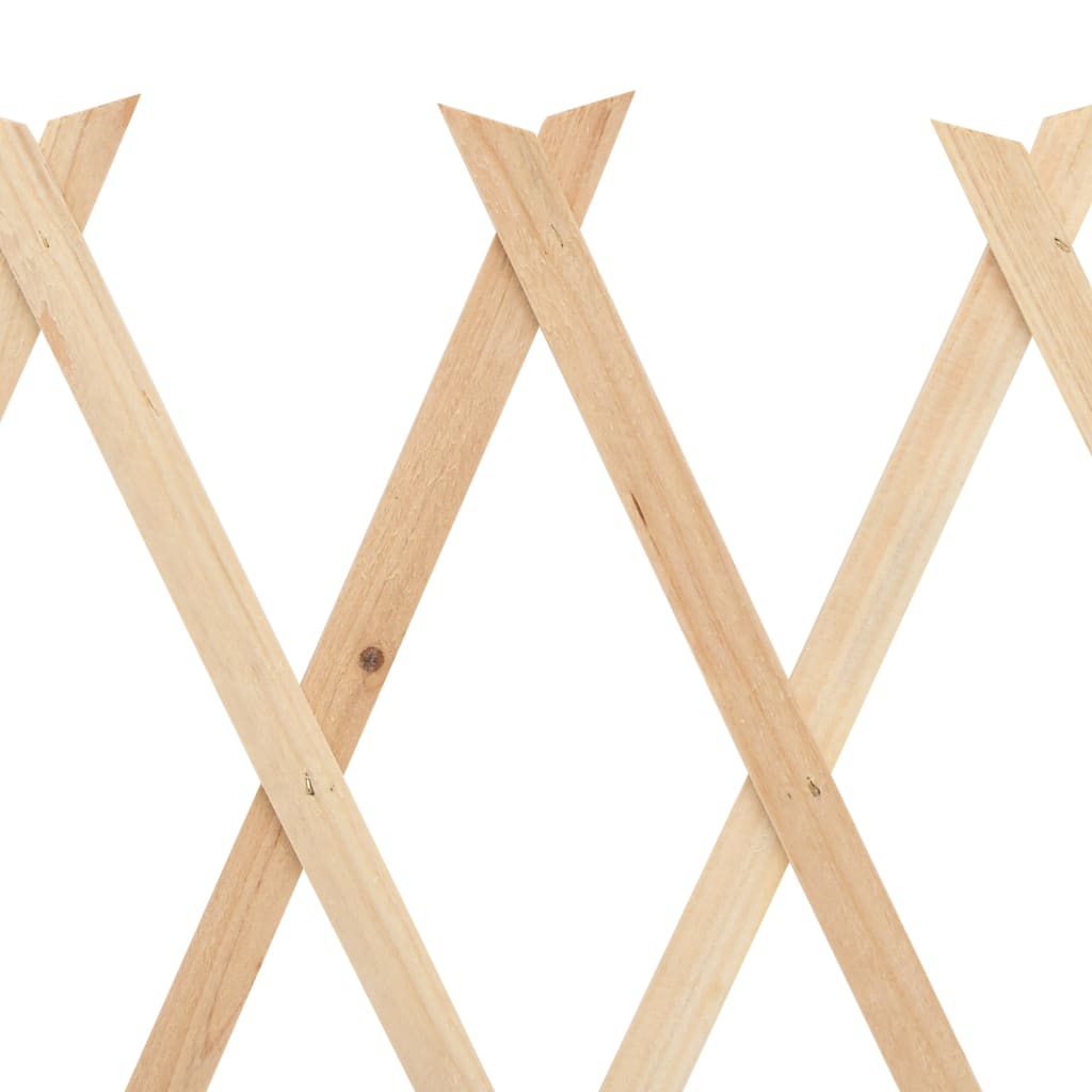vidaXL Clôture à treillis 5 pcs Bois de sapin 180x60 cm