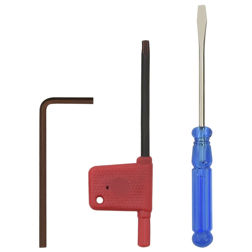 vidaXL Jeu d’outils de tournage indexables 12 pcs 12x12 mm 80 mm