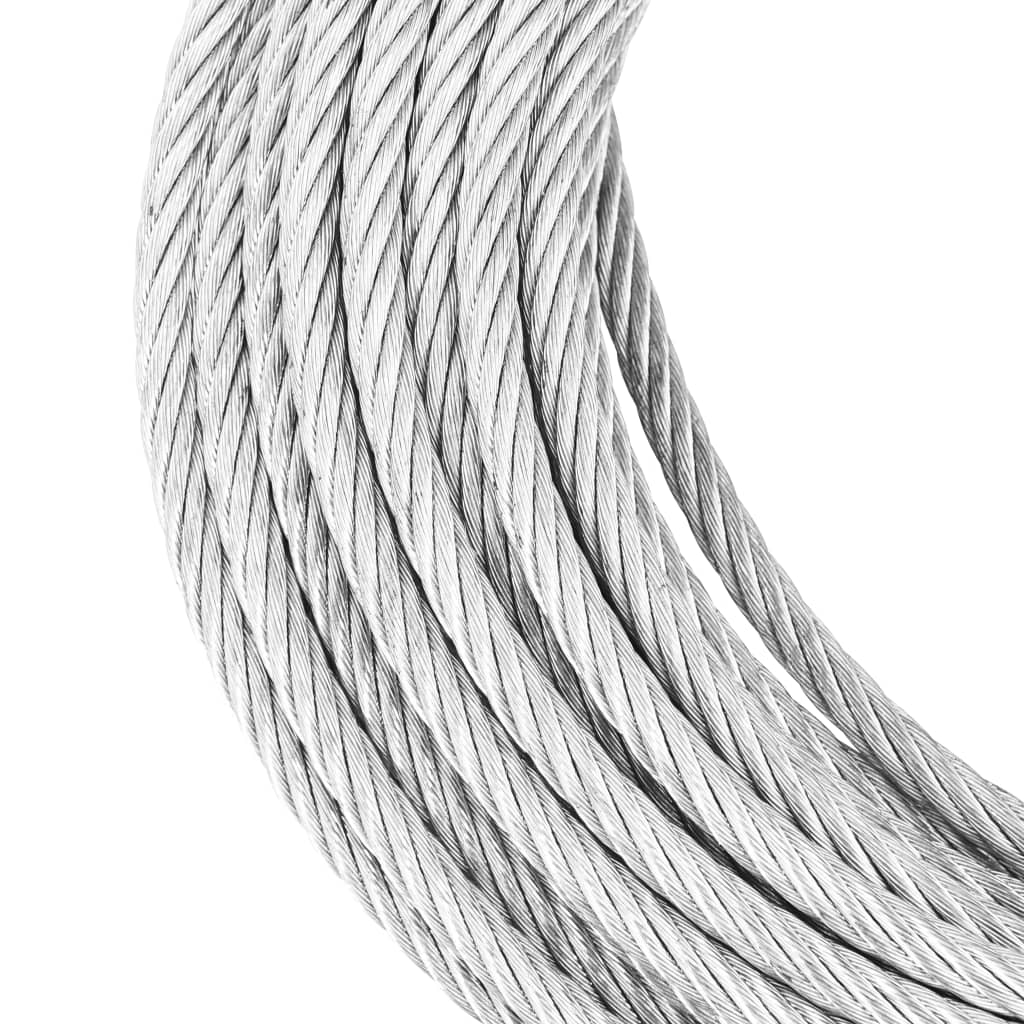 vidaXL Câble métallique 800 kg 20 m