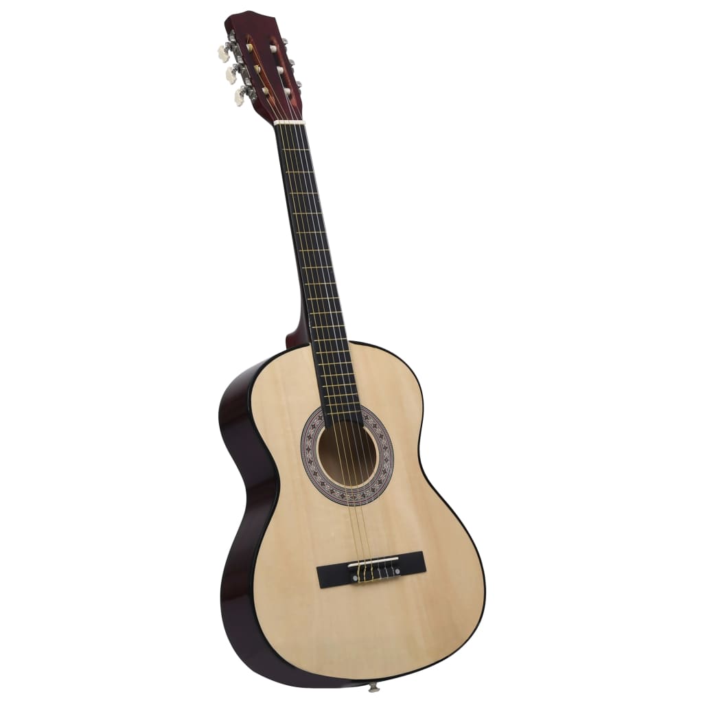 vidaXL Guitare classique avec sac pour débutants 4/4 39"