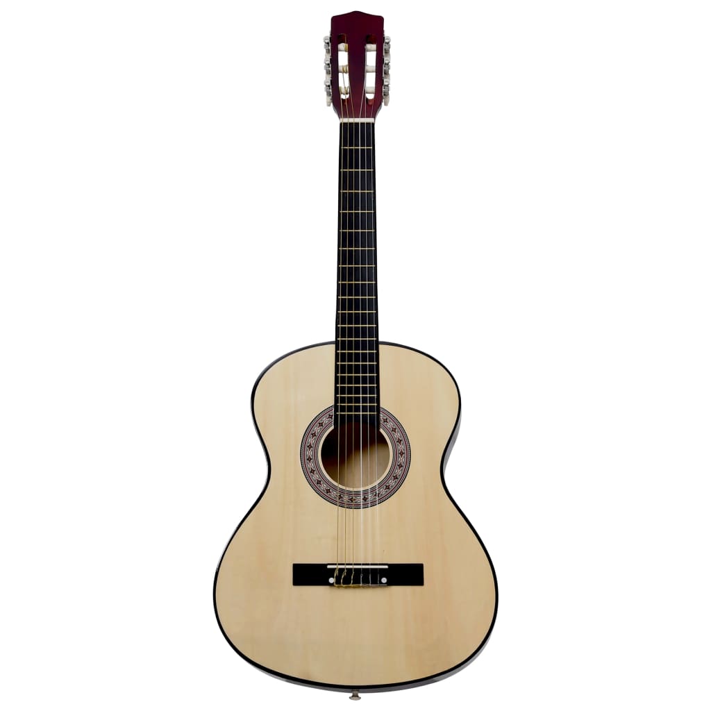 vidaXL Guitare classique avec sac pour débutants 4/4 39"