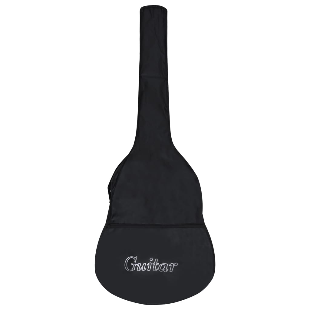 vidaXL Guitare classique avec sac pour débutants Noir 4/4 39"