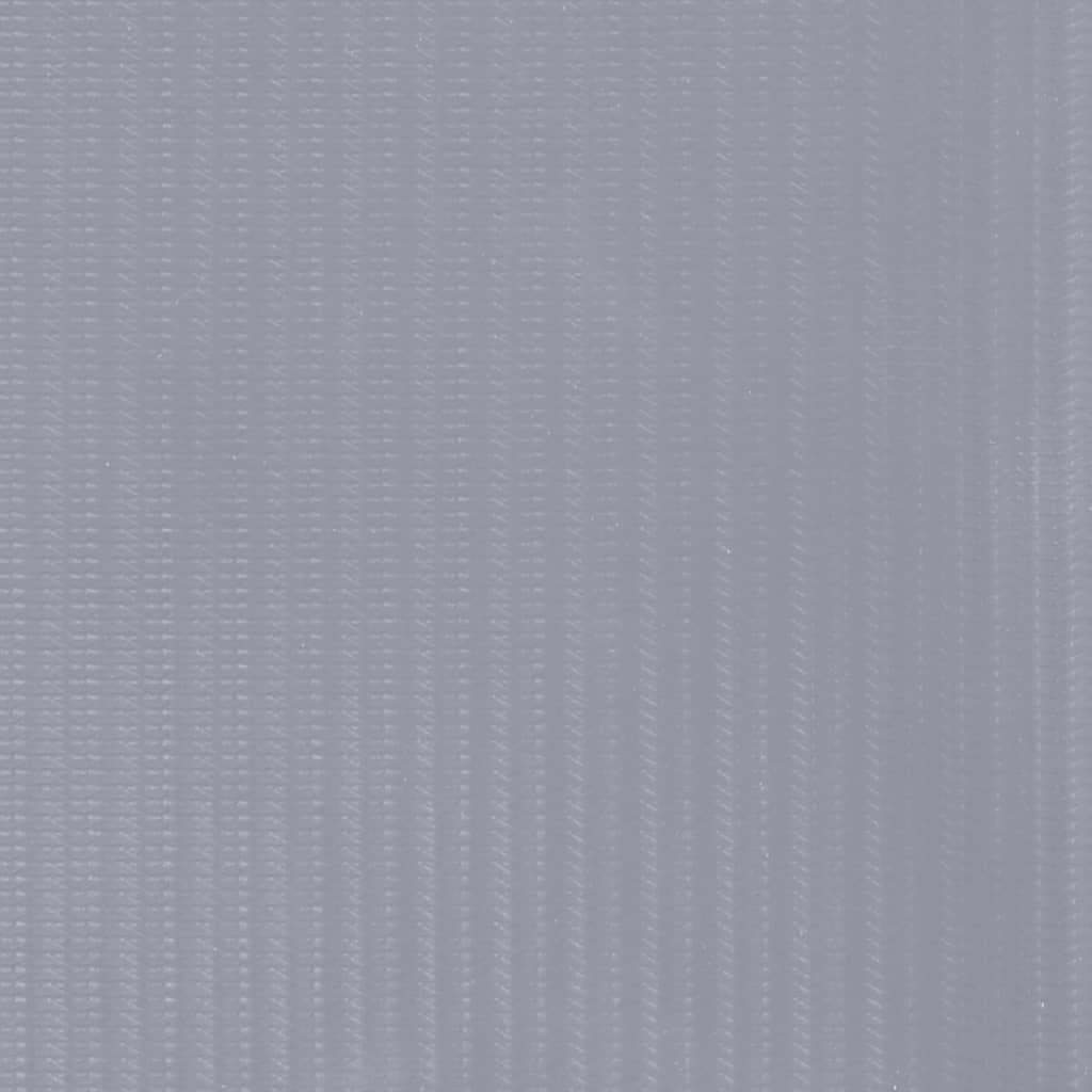 vidaXL Écran d'intimité de jardin PVC 35x0,19 m Gris clair mat
