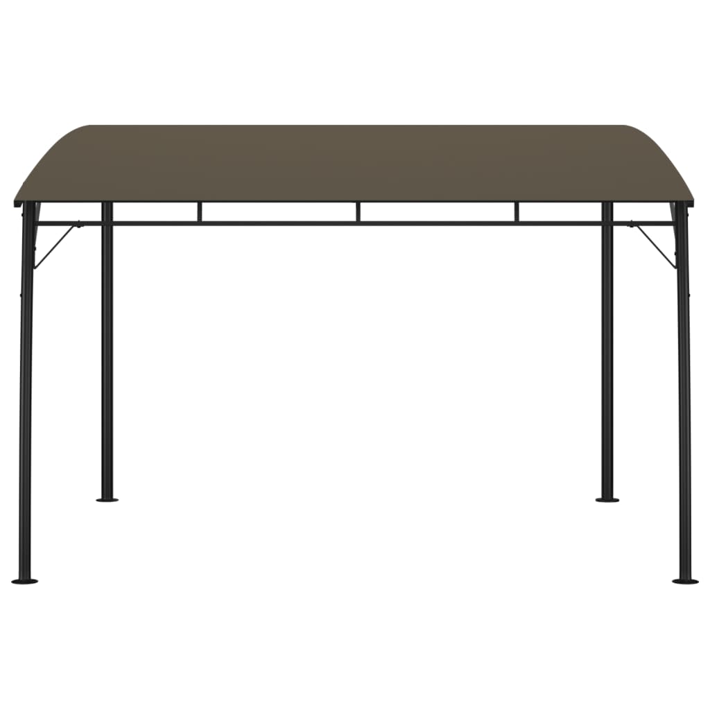 vidaXL Auvent pare-soleil de jardin 3x3x2,55 m Taupe