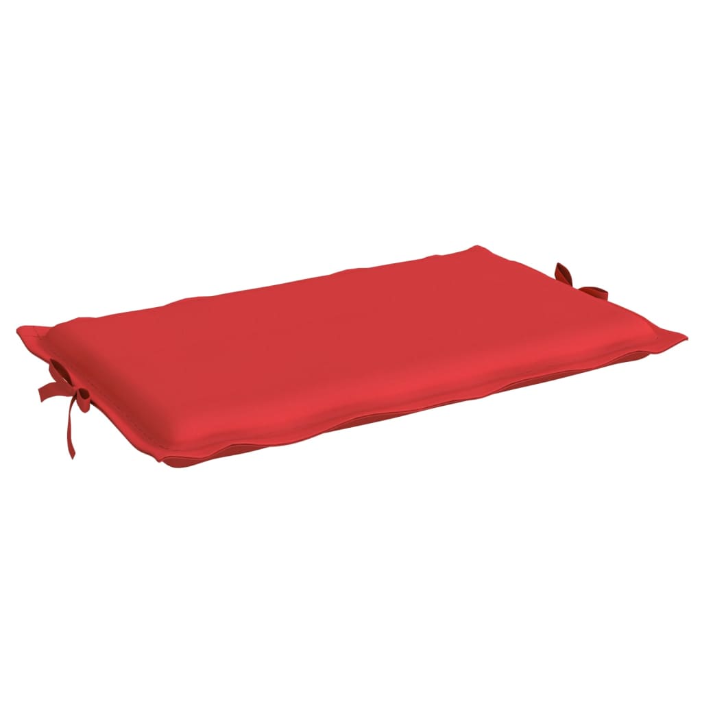 vidaXL Coussin de chaise longue rouge 186x58x3 cm tissu oxford
