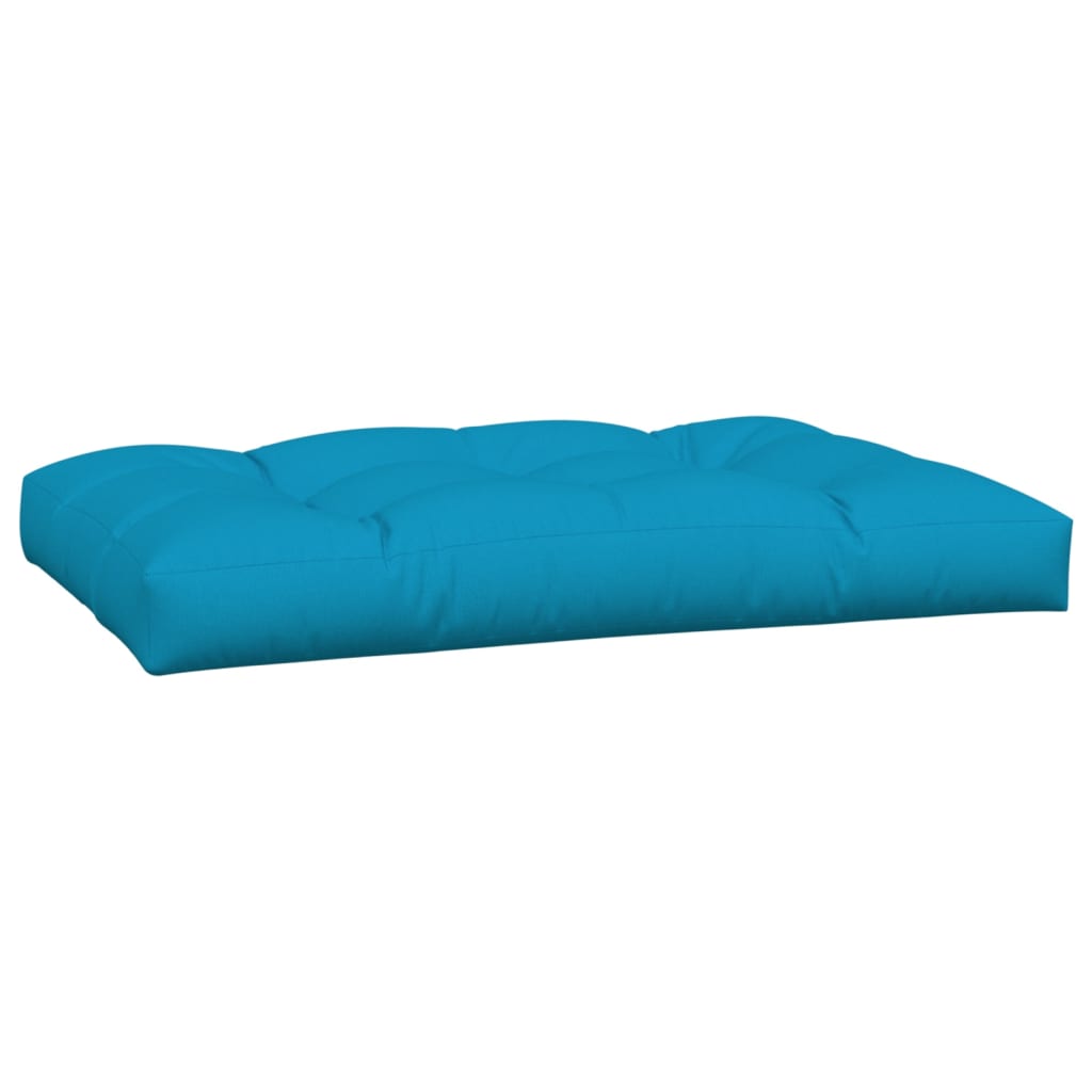 vidaXL Coussins de palette 5 pcs bleu tissu