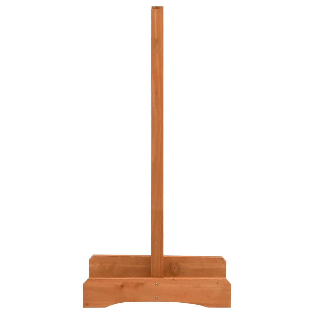 vidaXL Clôture en treillis de jardin Orange 120x60 cm Bois de sapin