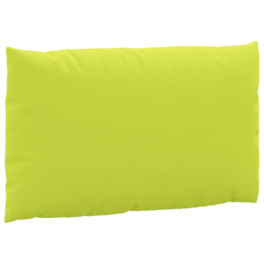 vidaXL Coussins de palette 2 pcs vert vif tissu oxford
