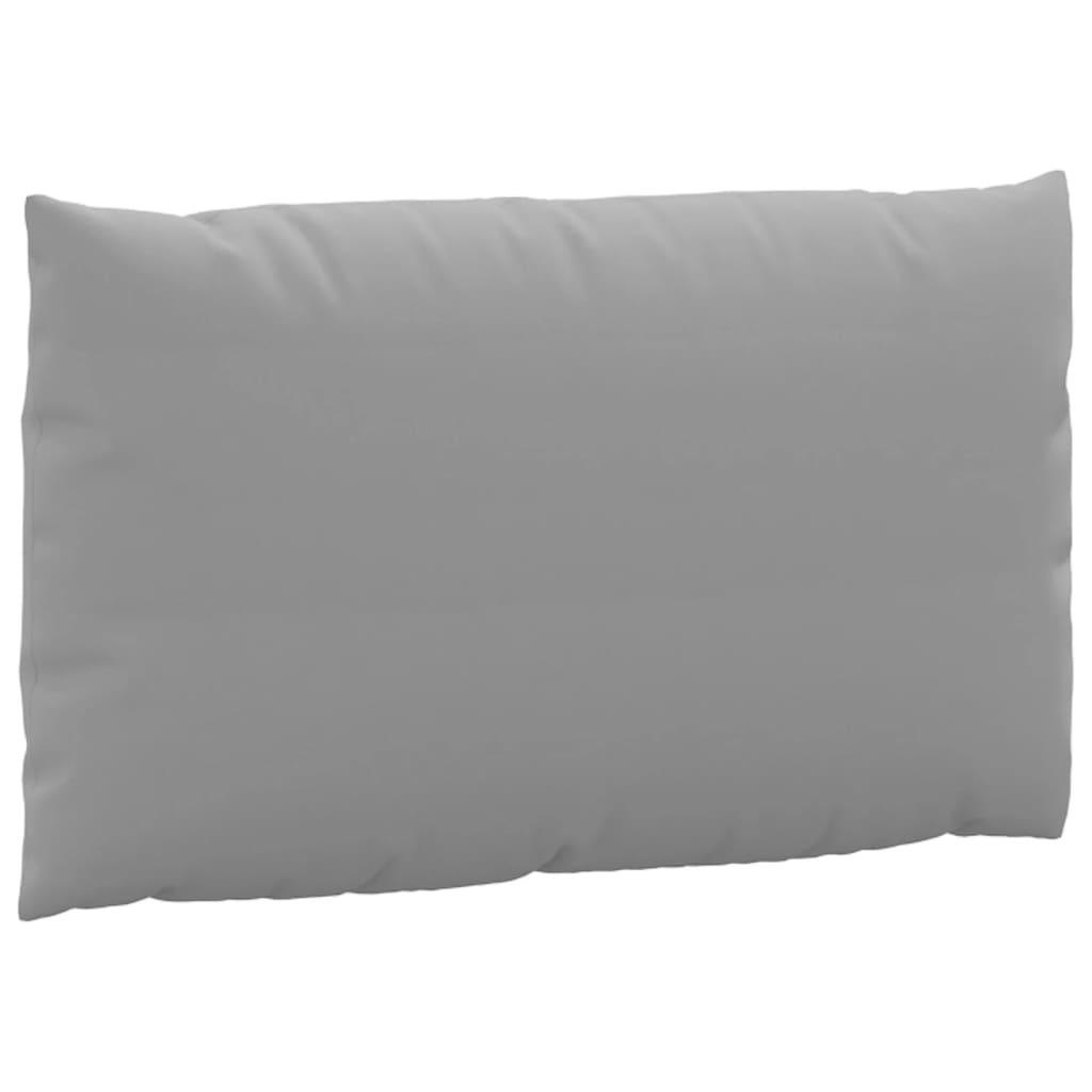 vidaXL Coussins de palette 3 pcs gris tissu oxford