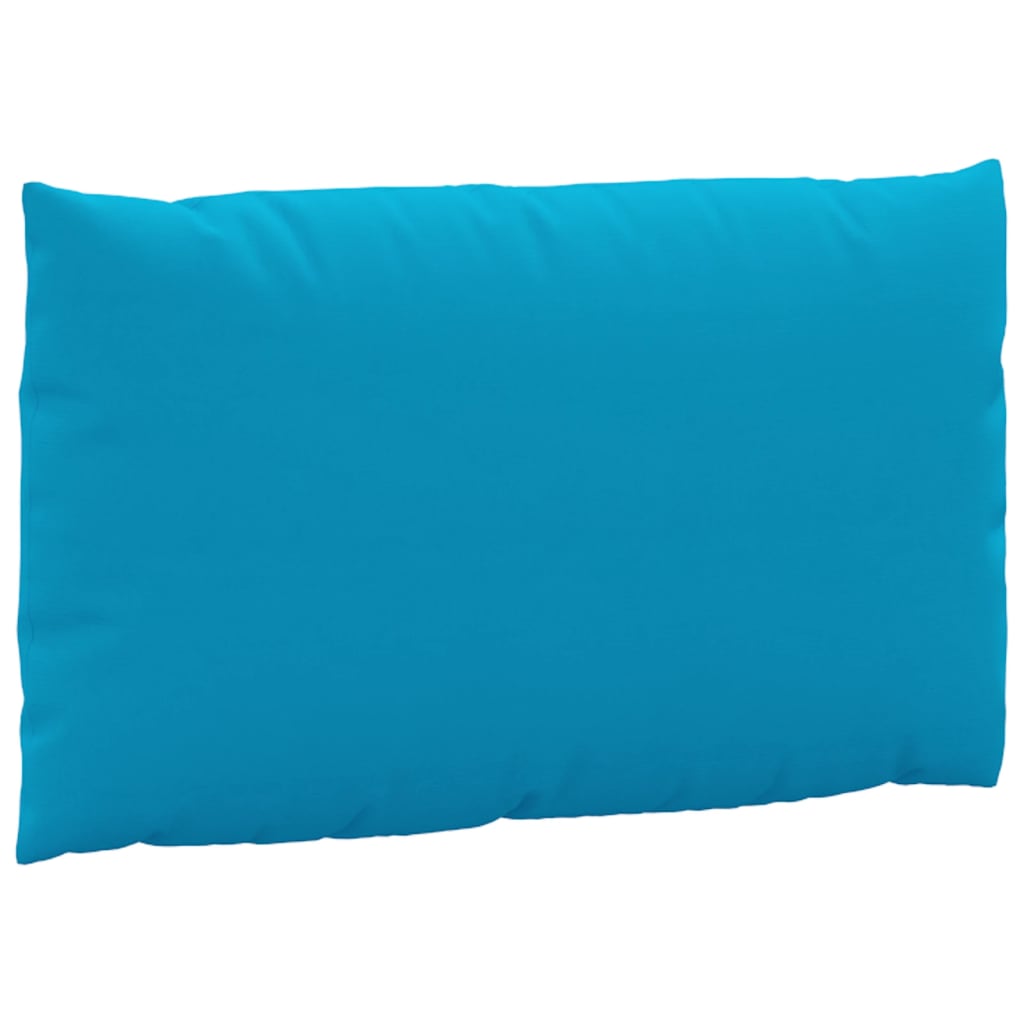 vidaXL Coussins de palette 3 pcs bleu clair tissu oxford