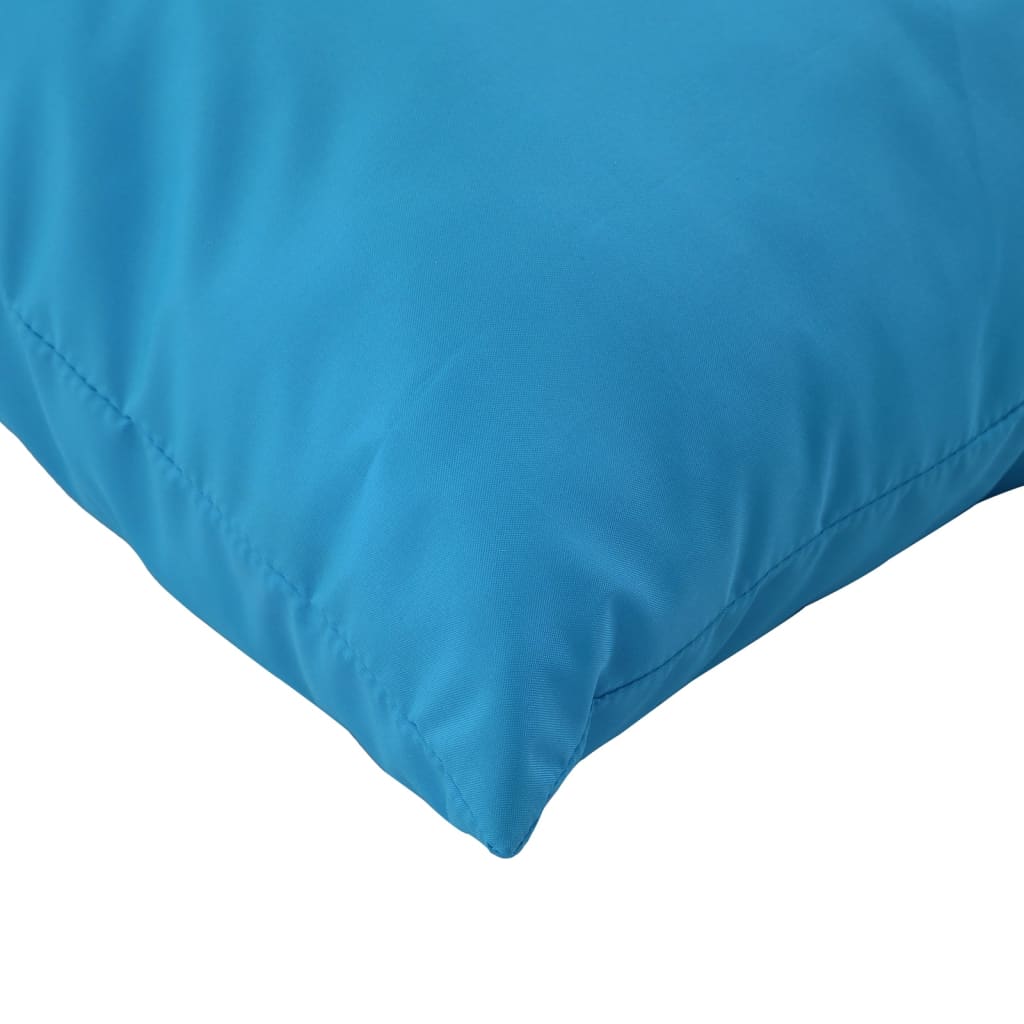 vidaXL Coussins de palette 3 pcs bleu clair tissu oxford