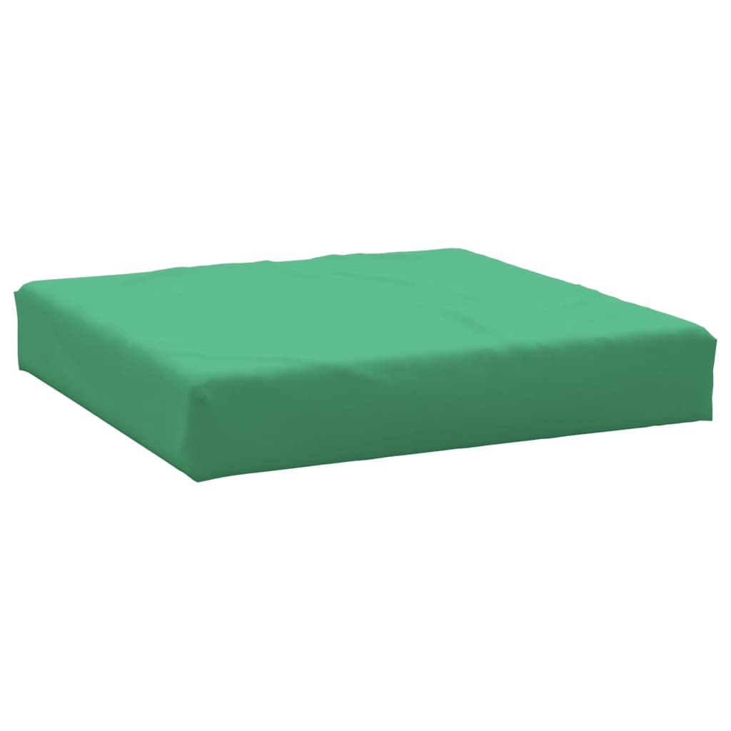 vidaXL Coussins de palette 3 pcs vert tissu oxford