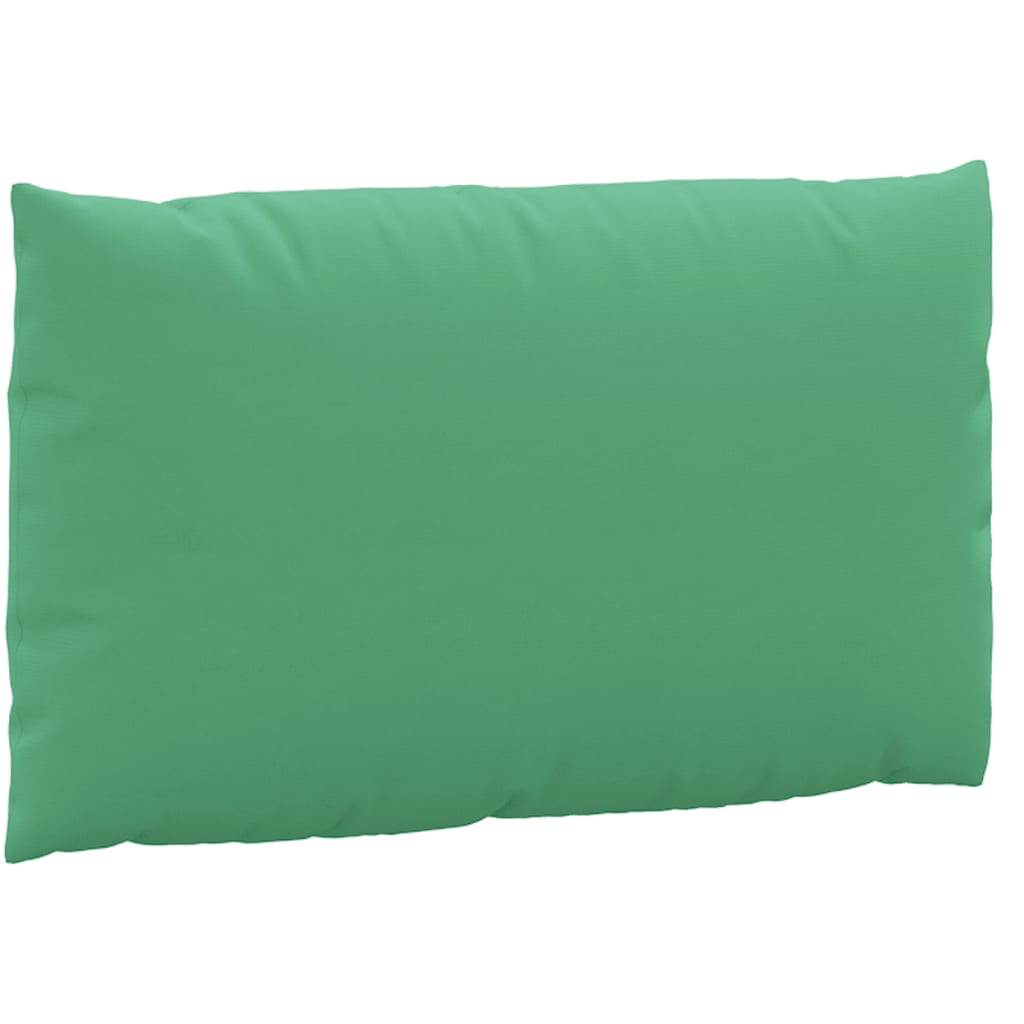 vidaXL Coussins de palette 3 pcs vert tissu oxford