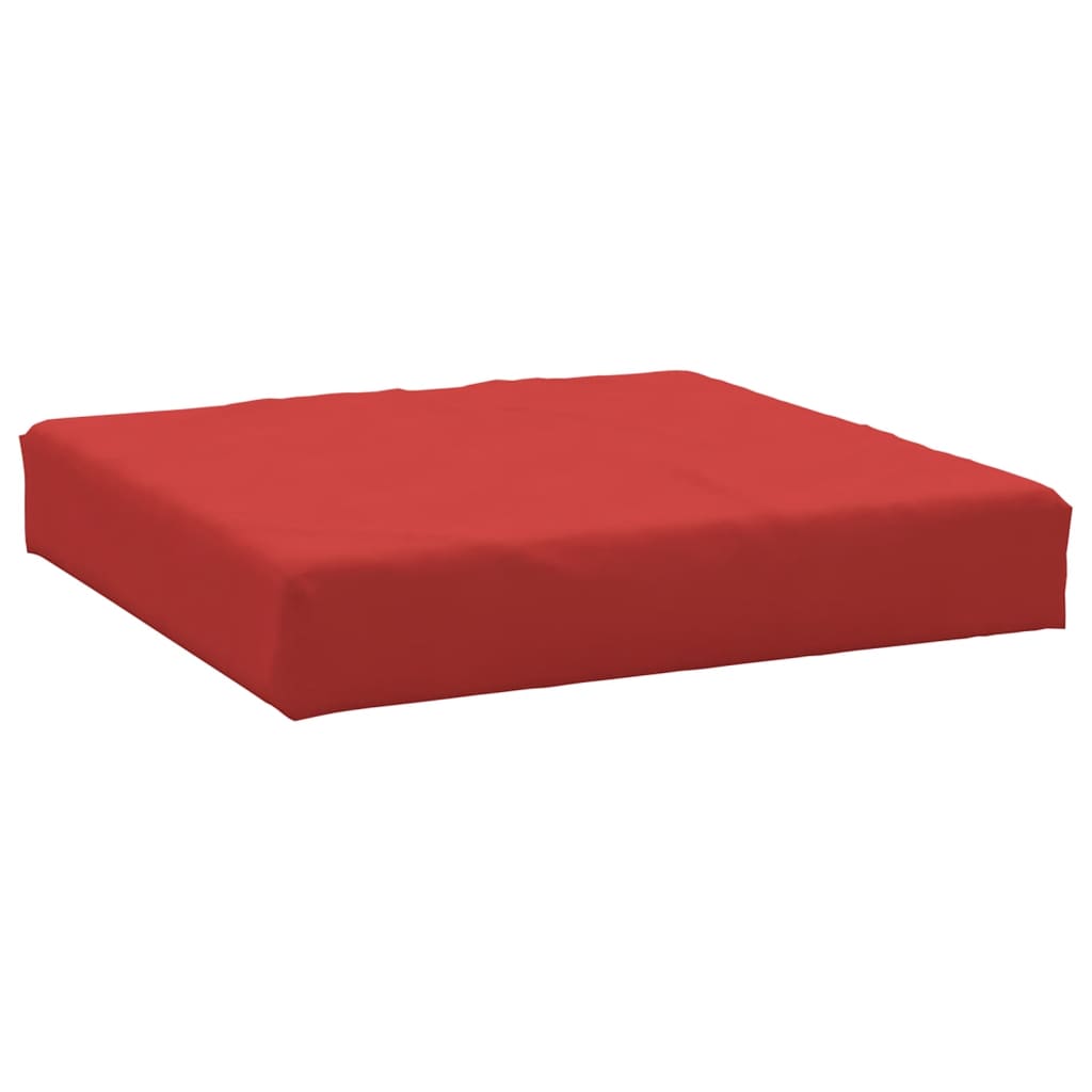 vidaXL Coussins de palette 3 pcs rouge tissu oxford