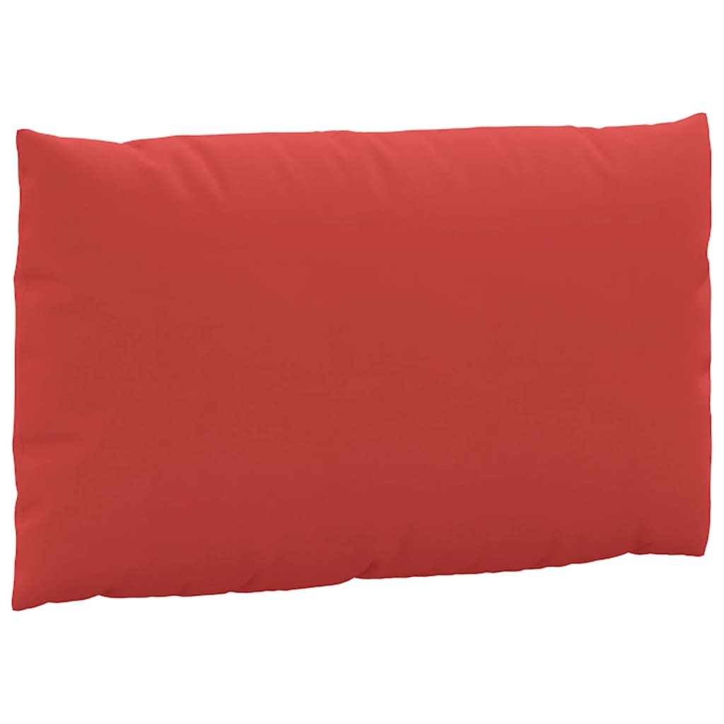 vidaXL Coussins de palette 3 pcs rouge tissu oxford