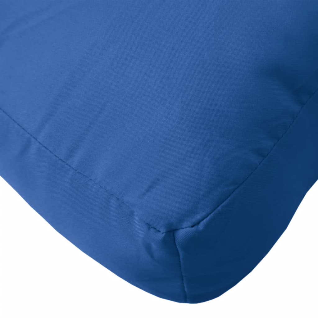 vidaXL Coussins de palette 3 pcs bleu tissu oxford