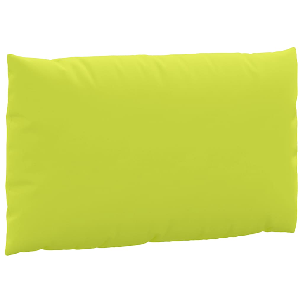 vidaXL Coussins de palette 3 pcs vert vif tissu oxford