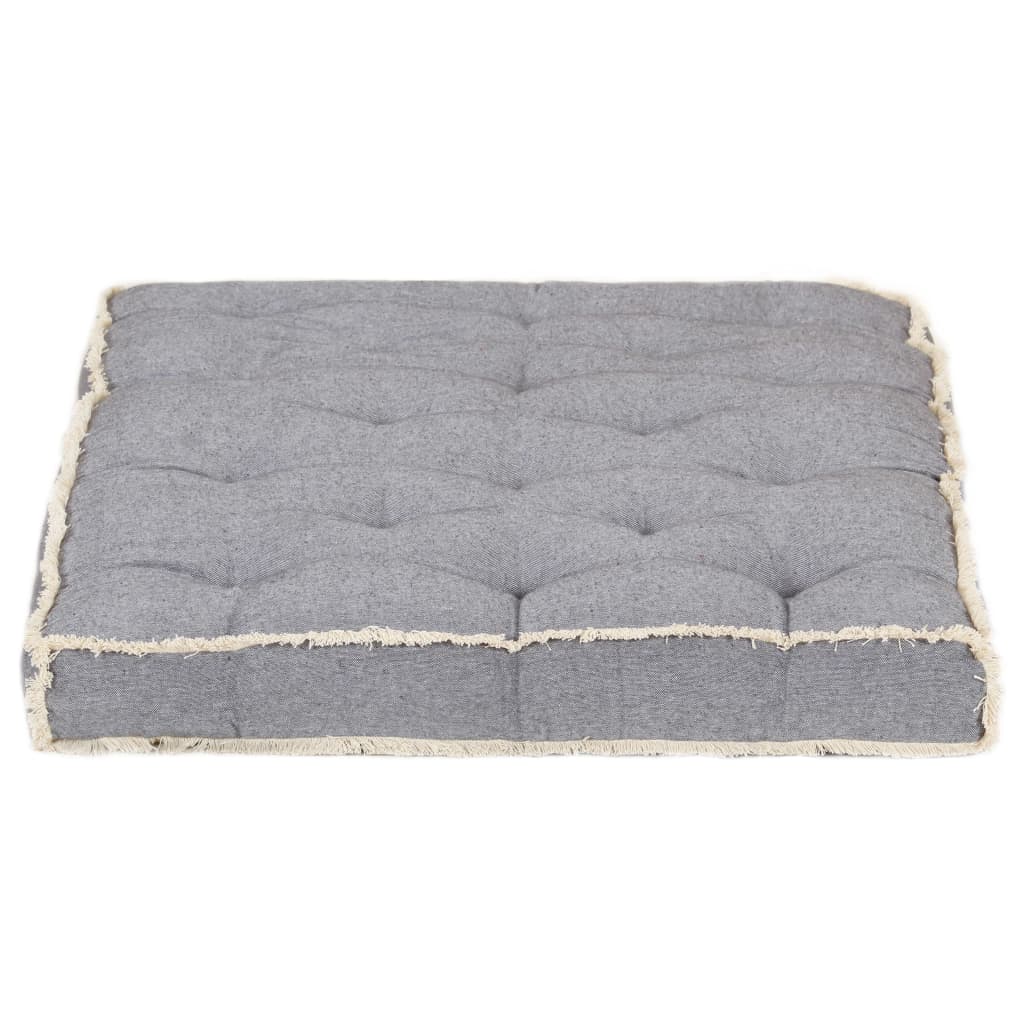 vidaXL Coussin de canapé palette Anthracite 120x80x10 cm