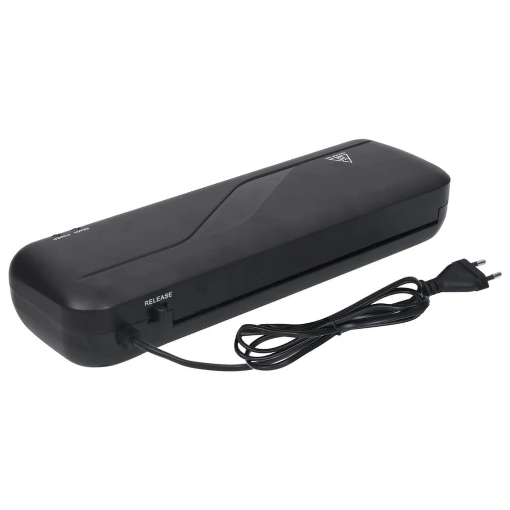 vidaXL Plastifieuse 4 en 1 A4 Noir