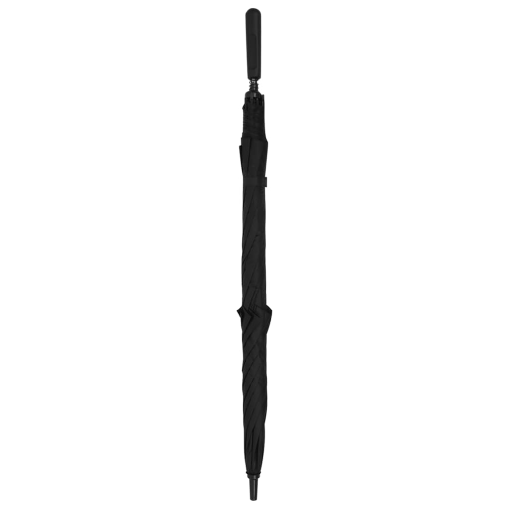 vidaXL Parapluie Noir 130 cm