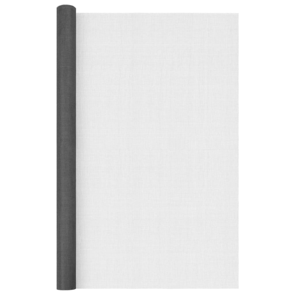 vidaXL Écran en treillis Fibre de verre 80x2000 cm Noir