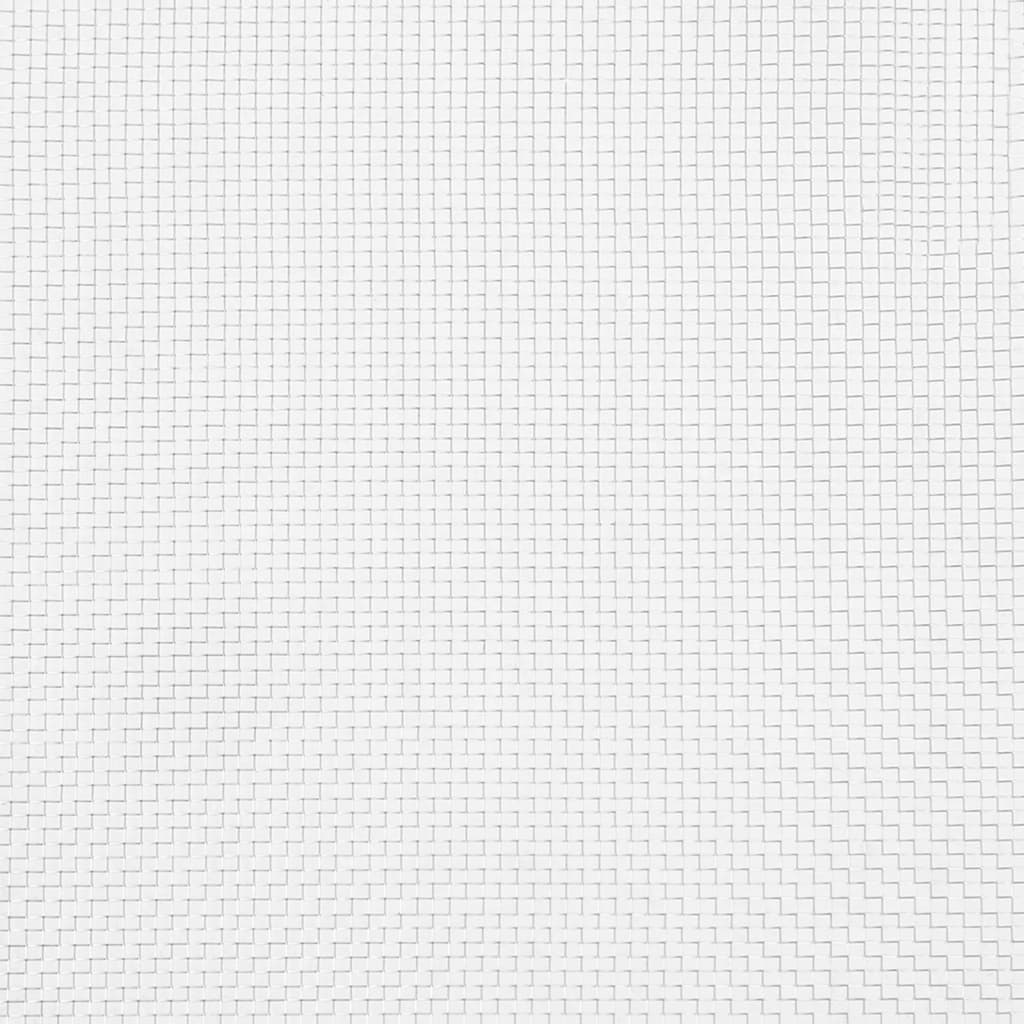 vidaXL Écran en treillis Acier inoxydable 60x500 cm Argenté